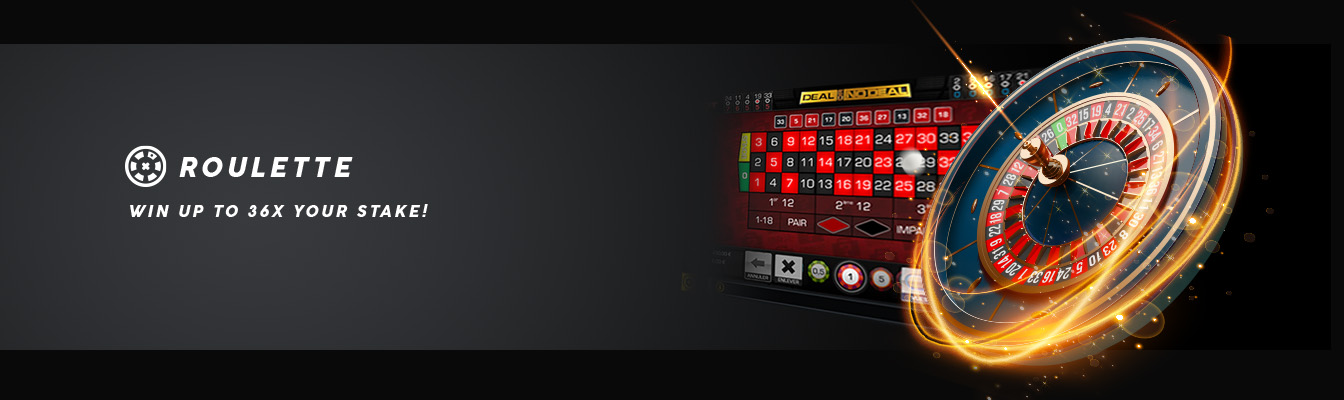 Win up to 36x your stake in roulette